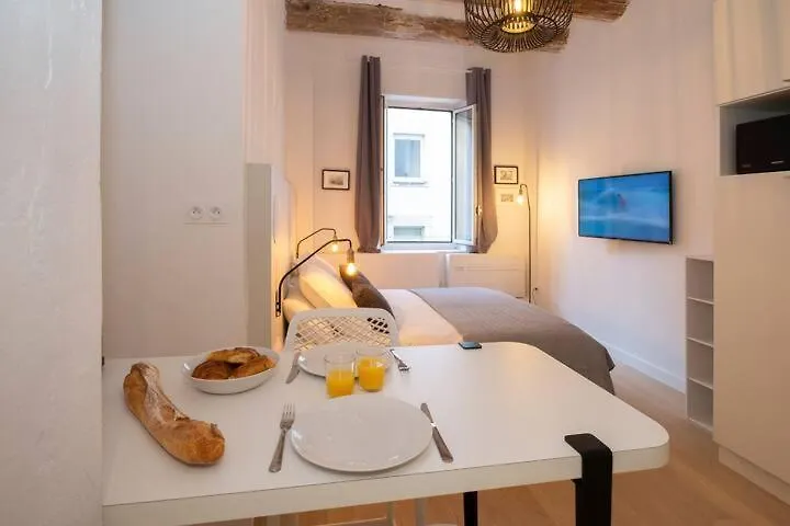 Design Suite Vieux Port Appartement Tout Equipe Climatise Marseille 0*,