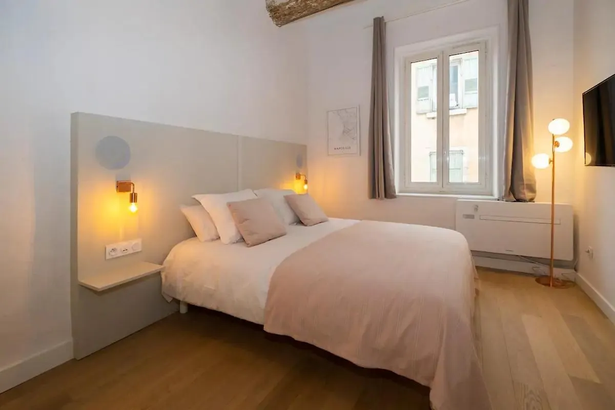 Design Suite Vieux Port Appartement Tout Equipe Climatise Marseille 0*,