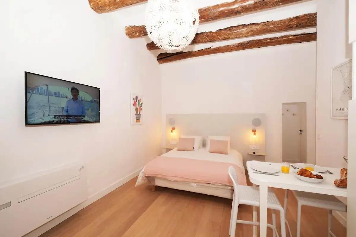 Design Suite Vieux Port Appartement Tout Equipe Climatise Marseille 0*,  France